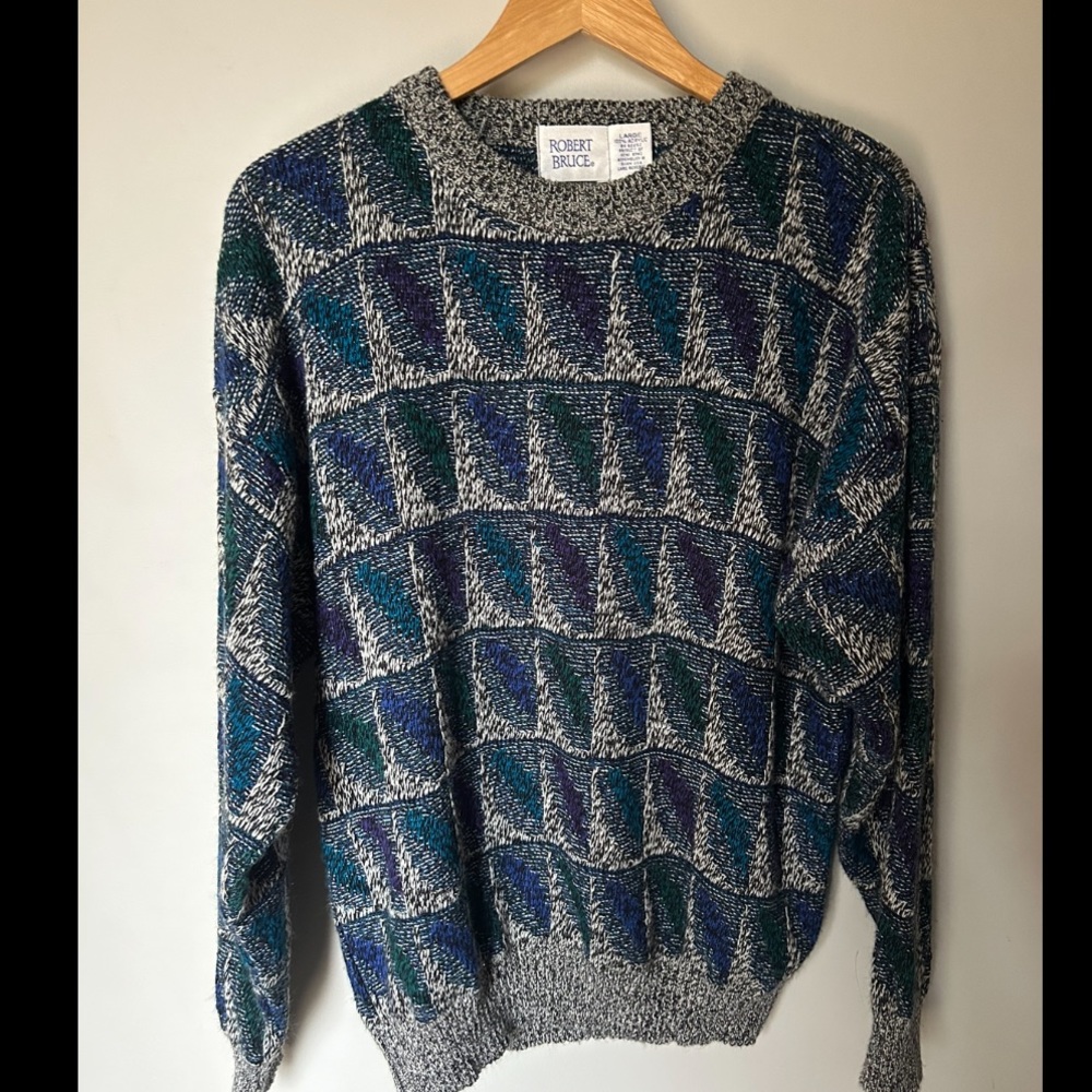 Vintage 80’s Robert Bruce Chunky Knit Sweater